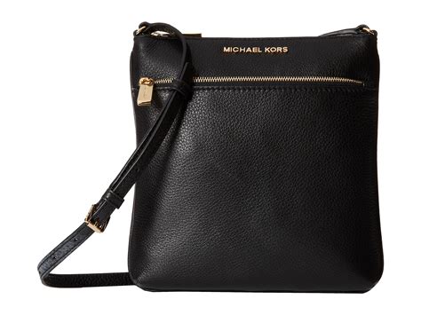 Michael Kors Riley Small Flat Leather Crossbody 